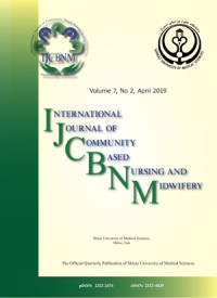 International Journal of Community Based Nursing and Midwifery (IJCBNM) vol 7 no. 2 2019