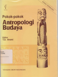 Image of Pokok - Pokok Antropologi Budaya