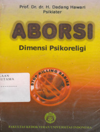 Image of Aborsi : Dimensi Psikoreligi