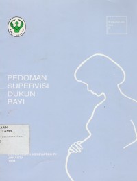 Pedoman supervisi dukun bayi