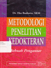Metodologi Penelitian kedokteran