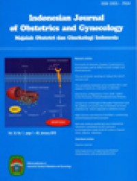 Majalah Obstetri dan Ginekologi Indonesia Volume 34 Nomor 3 Halaman 101 - 156, July 2010