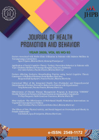 Journal of Health Promotion and Behavior vol 5 no.3  (2020)