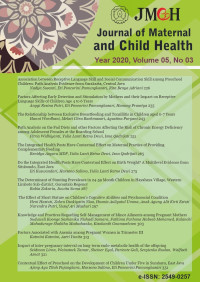 Image of Journal of Maternal and Child Health vol.5 no. 3. (2020)