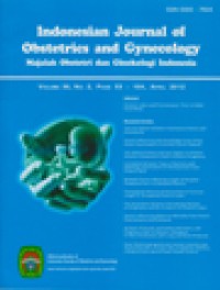 Majalah Obstetri dan Ginekologi Indonesia Volume 36 Nomor 2 Halaman 53 - 104,April 2012