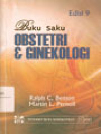 Buku Saku Obstetri Dan Ginekologi Edisi 9