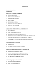 (E-Book) Etika Dan Hukum Kesehatan