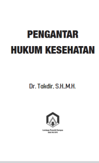 Image of Ebook Pengantar Hukum Kesehatan