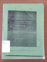 Concepts and Technique For Crafting and Executing Strategy