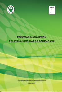 (E-Book) PEDOMAN MANAJEMEN PELAYANAN KELUARGA BERENCANA