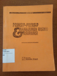 Prinsip-Prinsip & Manajemen Risiko Asuransi