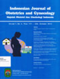 Majalah Obstetri dan Ginekologi Indonesia Volume 1 Nomor 4 Halaman 171 - 226, Oktober 2013