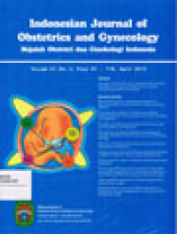 Majalah Obstetri dan Ginekologi Indonesia Volume 37 No. 2 Halaman 61 - 116 April 2013