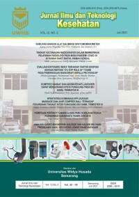Jurnal Ilmu dan Teknologi Kesehatan: Vol. 12 No. 2 2021