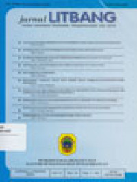 Image of Jurnal LITBANG Media Informasi Penelitian, Pengembangan dan iPTEK