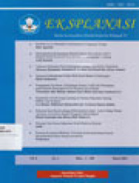 Image of Jurnal Eksplanasi,Vol Maret - Oktober 2010
Media Komunikasi Ilmiah Kopertis Wilayah VI