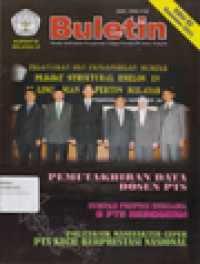 Image of Buletin,
Media Informasi Perguruan Tinggi Swasta Di Jawa Tengah Edisi XV, November 2011