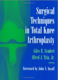Image of EBOOK SURGICAL TECHNIQUES IN TOTAL KNEE ARTHROPLASTY