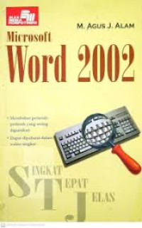 Image of MICROSOFT WORD 2002