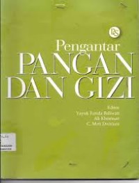 Image of PENGANTAR PANGAN DAN GIZI